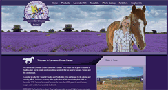 Desktop Screenshot of lavenderdreamfarms.com